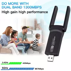 Adaptador AC 1300 dualband - comprar online