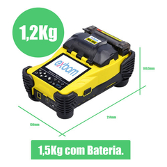 Máquina De Fusão De Fibra Óptica Kit Completo Com Acessórios Fusion Splicer Exbom Mfo-700aled - comprar online