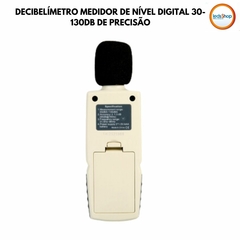 Decibelímetro medidor de nível digital 30-130dB de precisão na internet