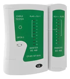 Verifique e Diagnostique suas Redes com o Testador de Cabos RJ45/RJ11 - Preciso e Eficiente! - comprar online