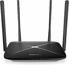 Roteador MERCUSYS AC12G Wireless Gigabit Dual Band AC1200 Preto Semi-Novo com fonte Garantia 30 Dias