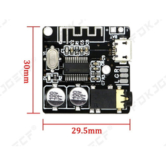 Mini Modulo Placa Receptor Bluetooth 5.0 Áudio Mp3 - comprar online