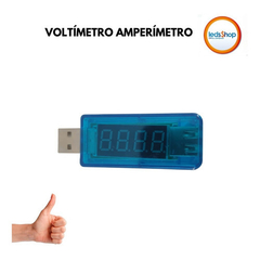 Voltímetro E Amperímetro Usb Digital, Testador De Voltagem na internet