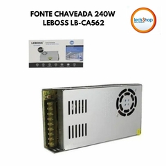 Fonte Chaveada Leboss LB-CA562 - Tensão de Saída 12VDC - Leds Shop