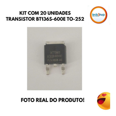 KIT COM 20 Transistor BT136S-600E TO-252 na internet