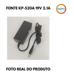 Fonte carregador Knup 19V, Para Notebook Samsung 2.16A - Kp-520A - Leds Shop