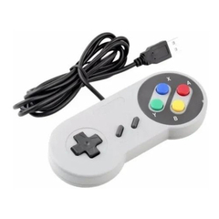 Controle Joystick para PC usb super N-SNES - Leds Shop