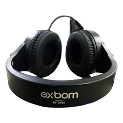 Fone Headphone Gamer Stereo P2 Usb Led Hf-g500 Preto Exbom - comprar online