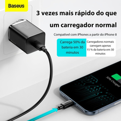 Baseus Carregador De Parede Rápido Tipo C Super Si Qc 20w na internet