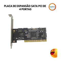 Placa Pci Controladora Raid 4 Portas - comprar online