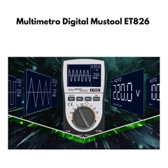 Multímetro Digital Osciloscópio 2 Em 1 Visualiza Sinais na internet