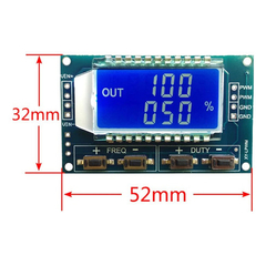 Imagem do Gerador Sinal Pwm Ajustável 1 Saída De 1 Hz A 150 Khz 3-30v