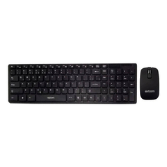 Teclado e Mouse Sem Fio 2.4ghz Multimidia Abnt2 slim na internet