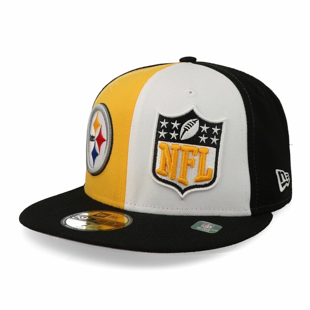 GORRA NEW ERA 59 FIFTY NFL SIDELINE 23 STEELERS NEGRO CERRADA