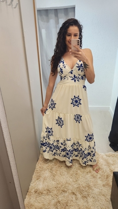 vestido Vivian azul