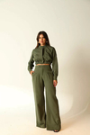 Conjunto Jaqueta Verde Militar