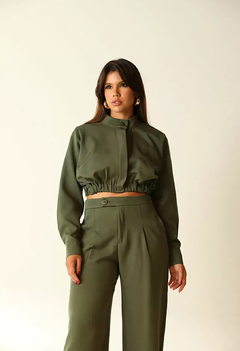 Conjunto Jaqueta Verde Militar - comprar online