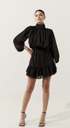 Vestido Suiça Preto - comprar online