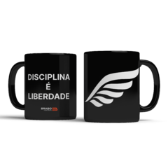 Caneca “Disciplina é Liberdade”