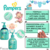 Kit Pampers Shampoo Condicionador de Glicerina 200ml - comprar online