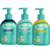 Kit Pampers Shampoo Condicionador Sabonete Líquido de Glicerina 200ml