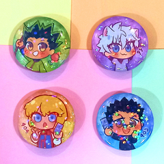 Mini bottons de Hunter x Hunter