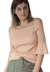 BLUSA OMBRO A OMBRO NUDE