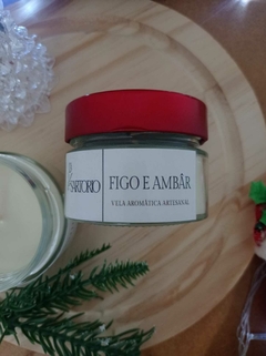 Vela aromática - Figo e âmbar 85g