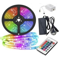 Tira LED RGB 5050 con control remoto