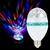 Lâmpada Giratória LED RGB Bola Maluca Colorida Para Festa