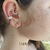 Piercing FAKE Olho grego zircônias PRATA 925 - comprar online