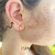 Piercing fake fios torcidos banhado a Ouro 18k