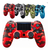 Controle Joystick Sem Fio PS4 Camuflado Wireless Vermelho na internet