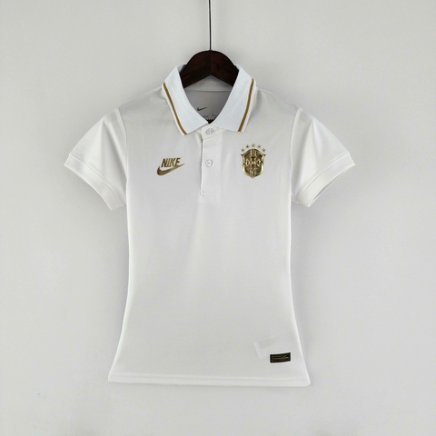 Camisa Seleção Brasileira Torcedor Nike Feminina Branca