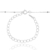 Choker Plaquinhas Grumet Banho Branco - LIV