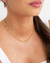 Choker Elos Ovais e Circulares Banho Dourado - comprar online