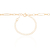 Choker Elos Ovais e Circulares Banho Dourado - LIV