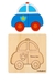 Mini Quebra Cabeça Transportes - 4 em 1 - Tooky Toy - loja online