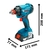 Chave De Impacto Bosch 18v Gdx 180-li + 02 Baterias + Maleta - Ferpar - O shopping das ferramentas. | Loja de Ferramentas