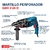 Martelete Rompedor Bosch Plus Gbh 2-24d 820w 220v - loja online