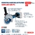 Esmerilhadeira Bosch Sem Bateria Gws 18v-180 Pc 7'' - comprar online