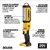 Lanterna Dewalt Led Dcl050 20v Sem Bateria - Ferpar - O shopping das ferramentas. | Loja de Ferramentas