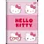 Caderno Pequeno 1/4 Hello Kitty Neon - Brochura, Capa Dura, 80 Folhas - Jandaia na internet