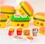 Apontador Hamburguer 2x1 com 2 Borrachas - Importado - comprar online