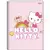 Caderno Pequeno 1/4 Hello Kitty Neon - Brochura, Capa Dura, 80 Folhas - Jandaia - comprar online