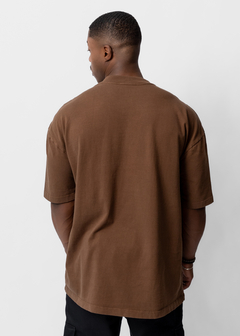 Camiseta Oversized Essential Brown - loja online