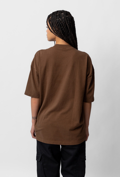 Camiseta Oversized Essential Brown - comprar online