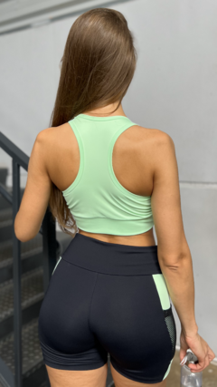 Top Fitness Nadador Verde Menta - comprar online