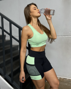 Top Fitness Nadador Verde Menta - Yazzy Moda Praia e Fitness