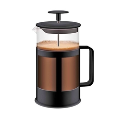 Prensa francesa Cafeteira Cremeira 350ml e 600ml para Café e Chá em Vidro - LYM Utilidades